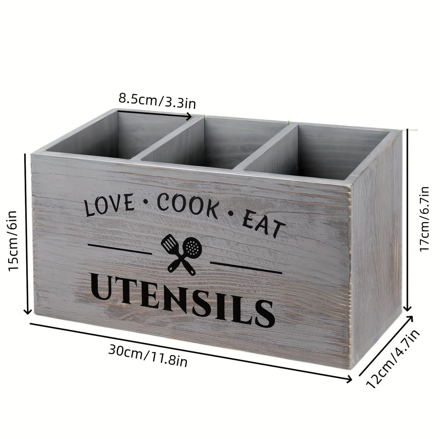 Modern Wooden Storage Crate