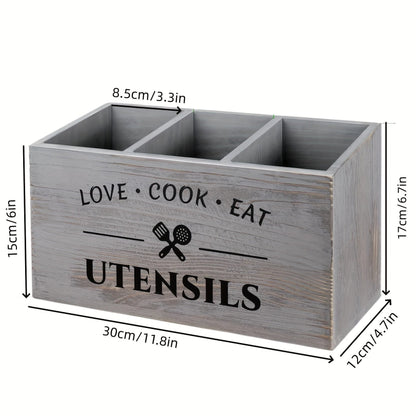 Modern Wooden Storage Crate