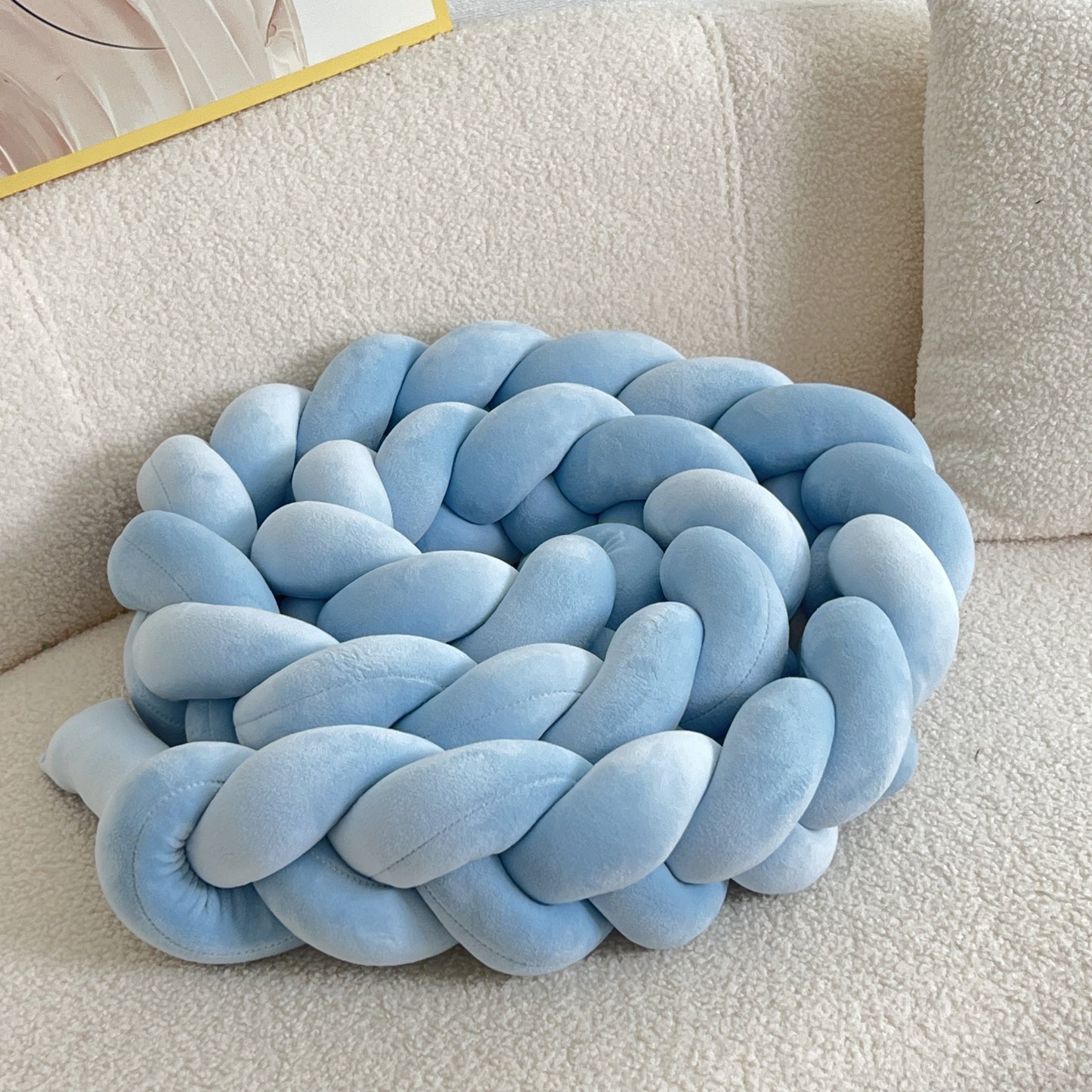 Colorful Geometric Floor Pillow with Removable Cover