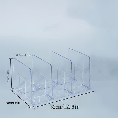 Stackable Purse Storage Rack - Strong Plastic Shelf Unit