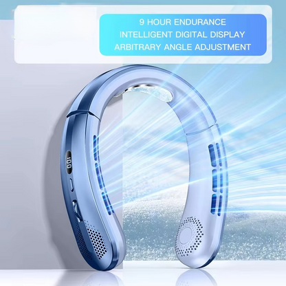 Compact Portable Neck Fan Cooler Rechargeable Personal