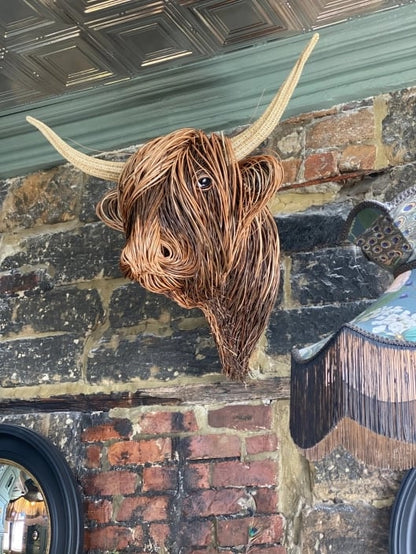Rustic Farm Cow Wall Art Decor