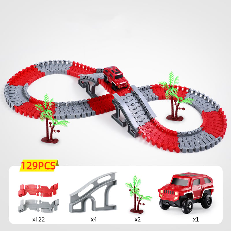 Fun Flexible Train Track Play Set
