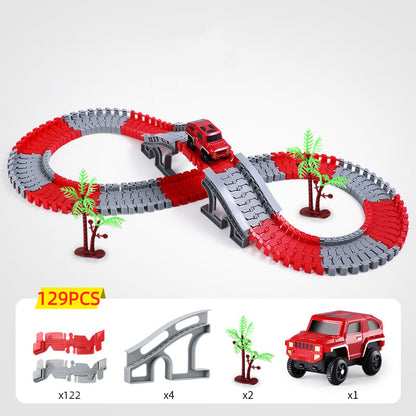 Fun Flexible Train Track Play Set