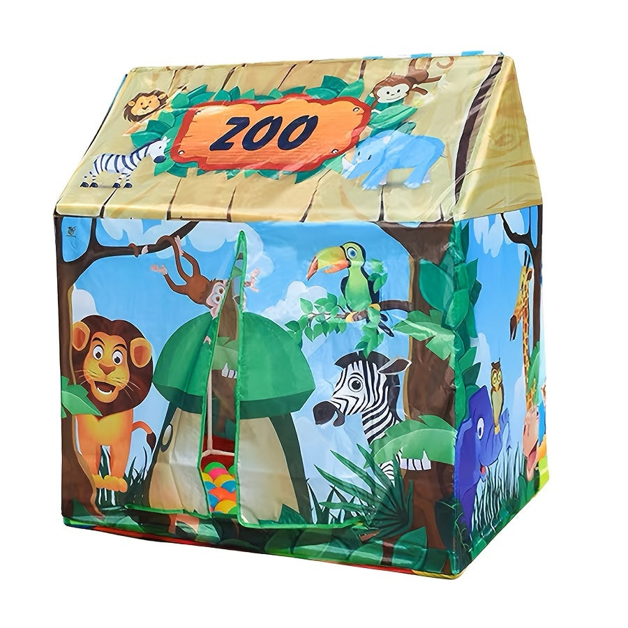 Fun Outdoor Adventure Playhouse for Kids with Toy Set