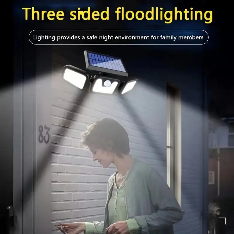 Bright Outdoor Motion Sensor Security Light