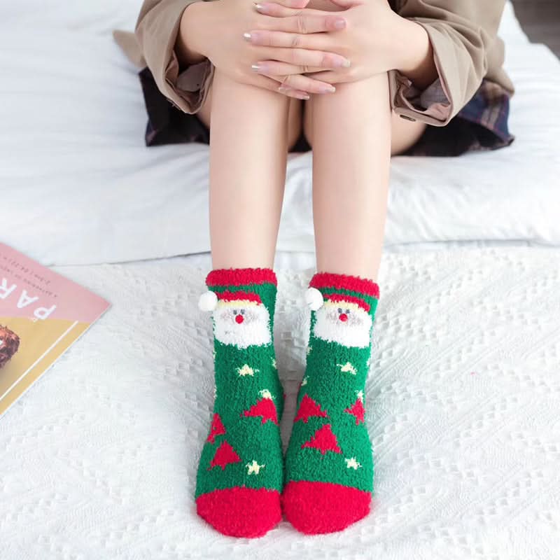 Cozy Christmas Holiday Socks