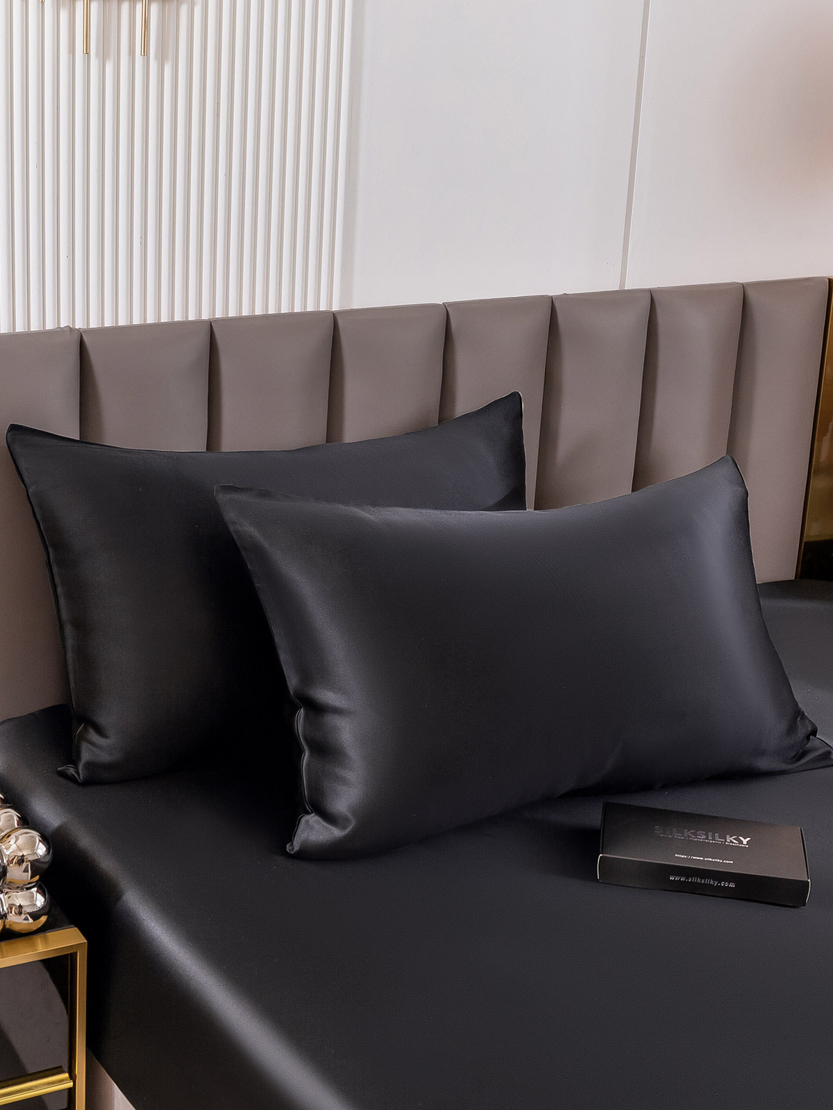 Luxurious Soft Mulberry Silk Pillowcase Set of 2 - Fesara