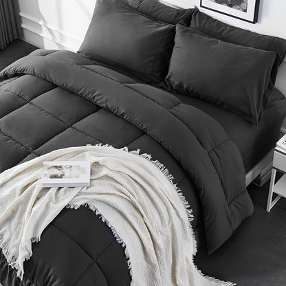 Soft Plush All Season Bedding Comforter Set