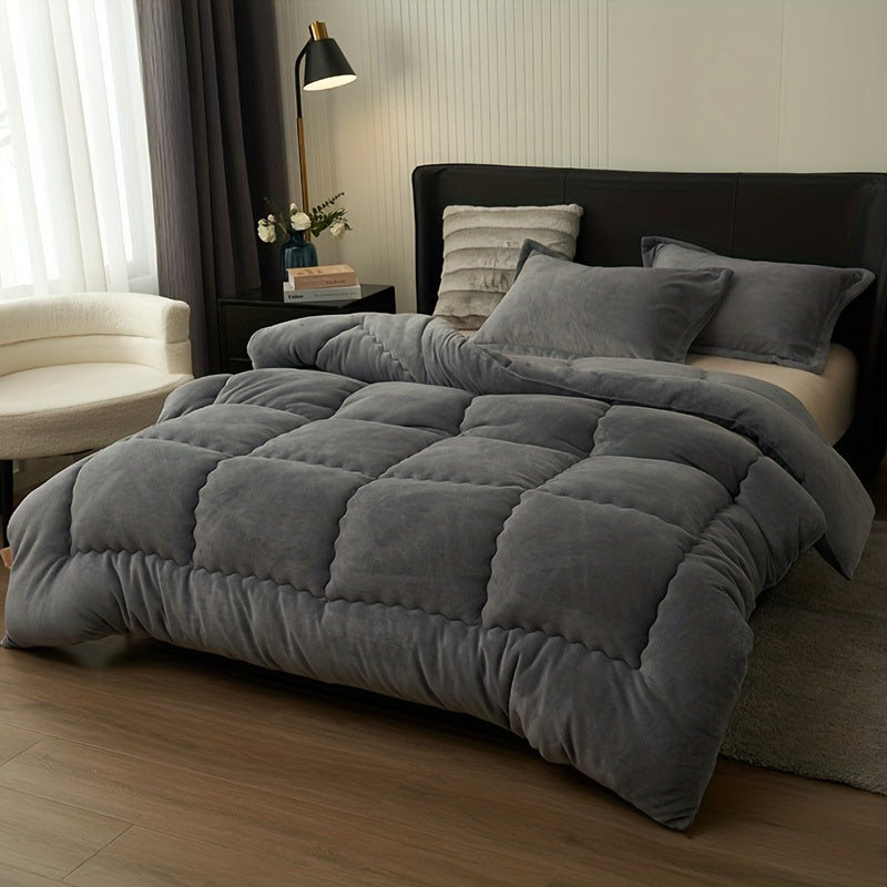 Soft Plush Fleece Winter Duvet for Cozy Sleep
