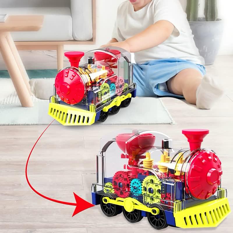 Clear Kids Train Toy Set