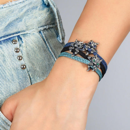 Unique Baby Dragon Cuff Bracelet
