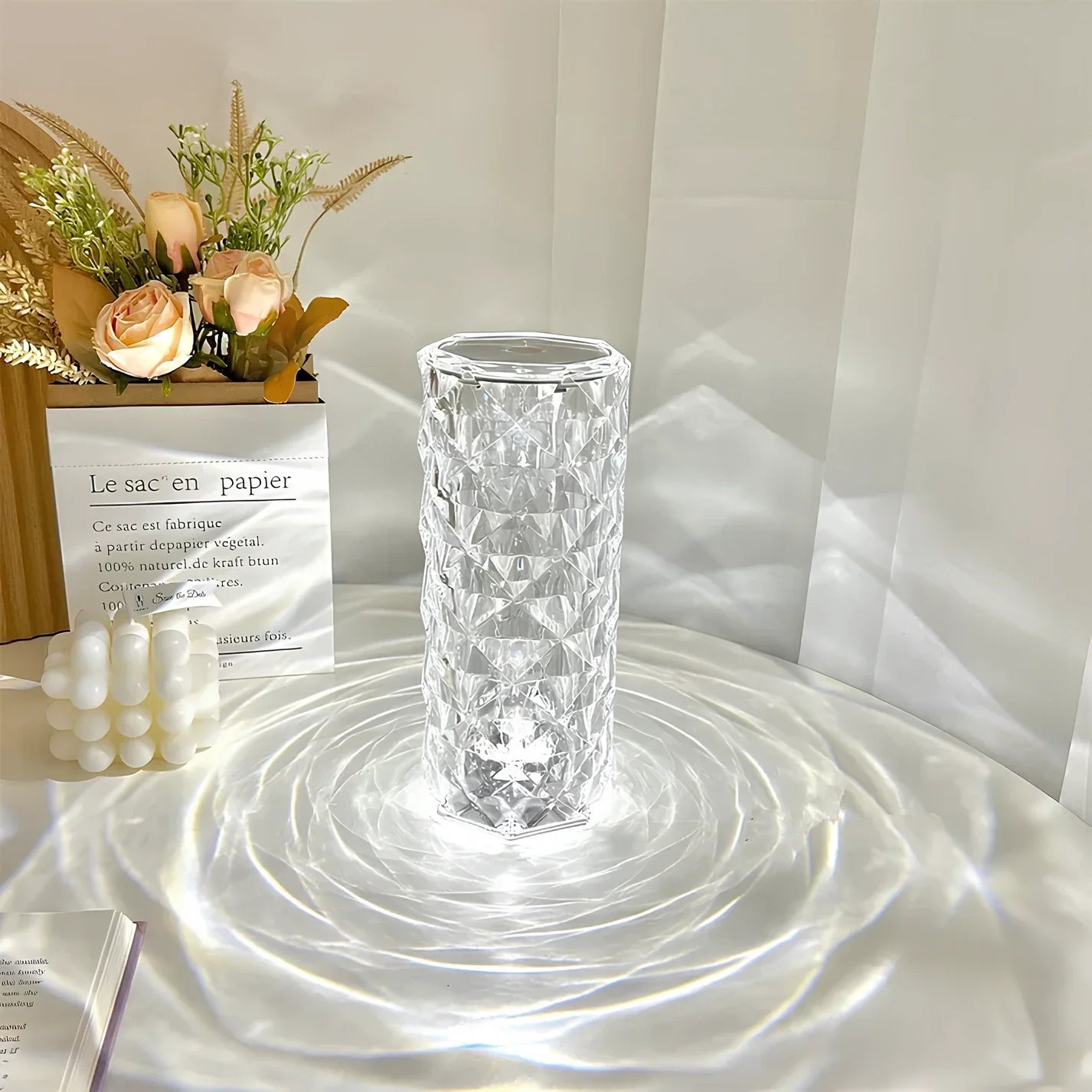 Stylish Colour Changing LED Table Lamp with Remote
