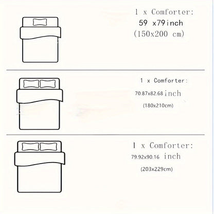Premium Year-Round Duvet Fill with Modern Designs