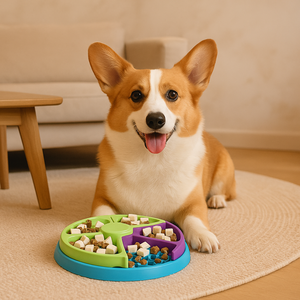 Interactive Pet Food Puzzle Toy