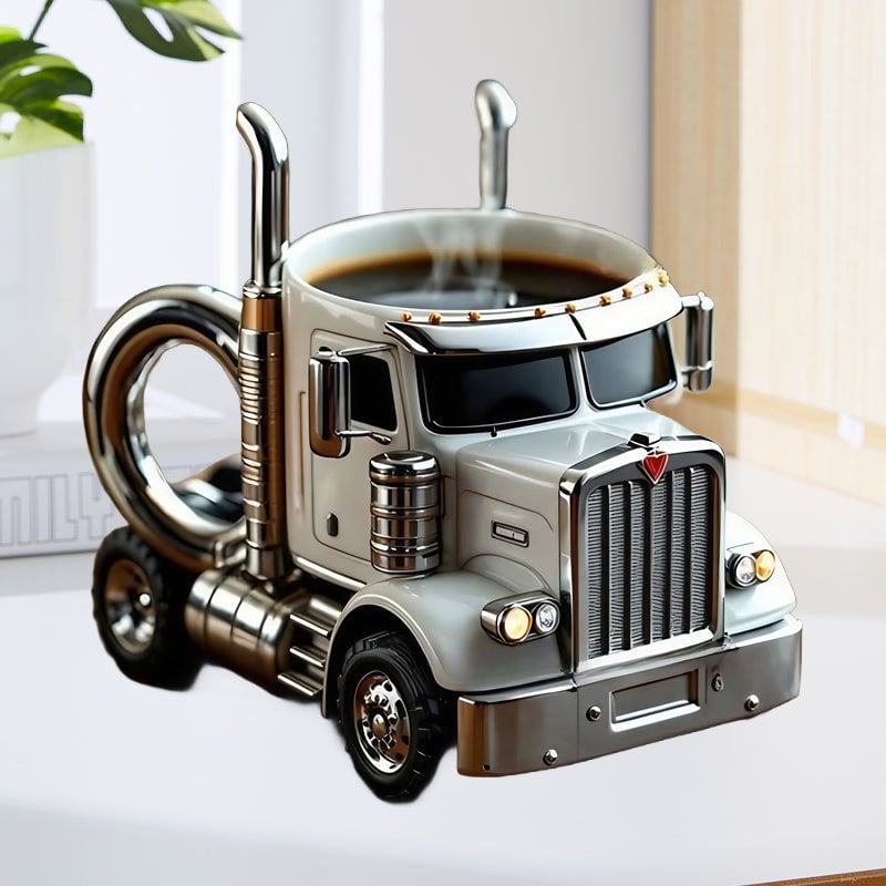 Premium Ceramic Car Mug - Unique Driver Gift