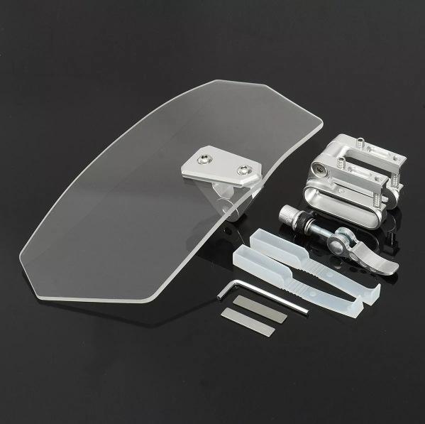 Universal Bike Windshield Spoiler Extension