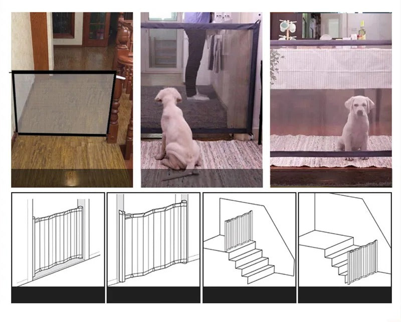 Pet Baby Safety Gate Barrier