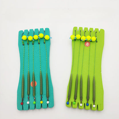 Strong Fishing Hooks with Camo Fishing Line - Fesara