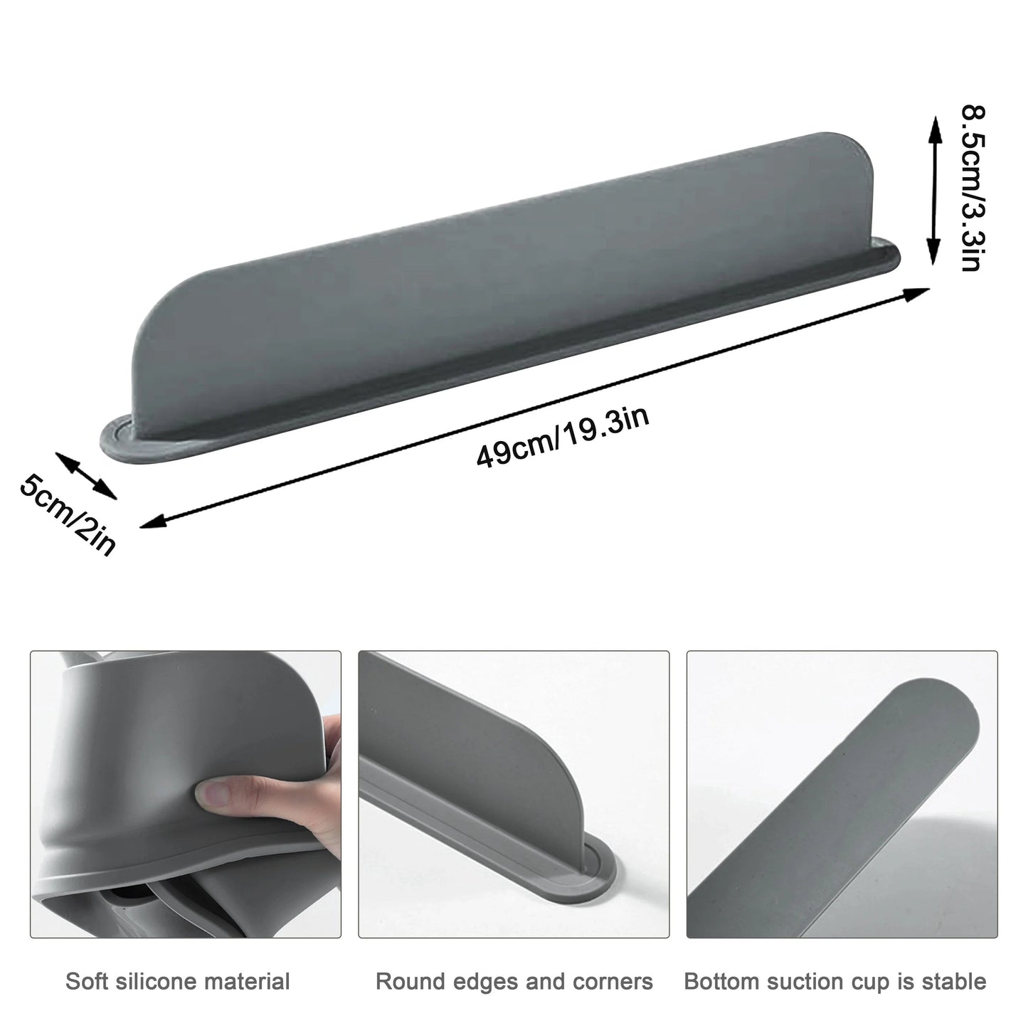 Easy Clean Bathroom Sink Protectors (2 Pack)
