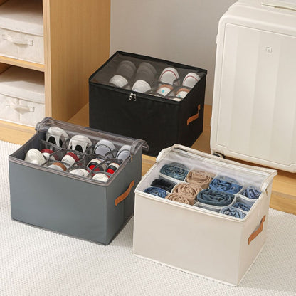Fesara | Foldable Clear Top Shoe Storage Box