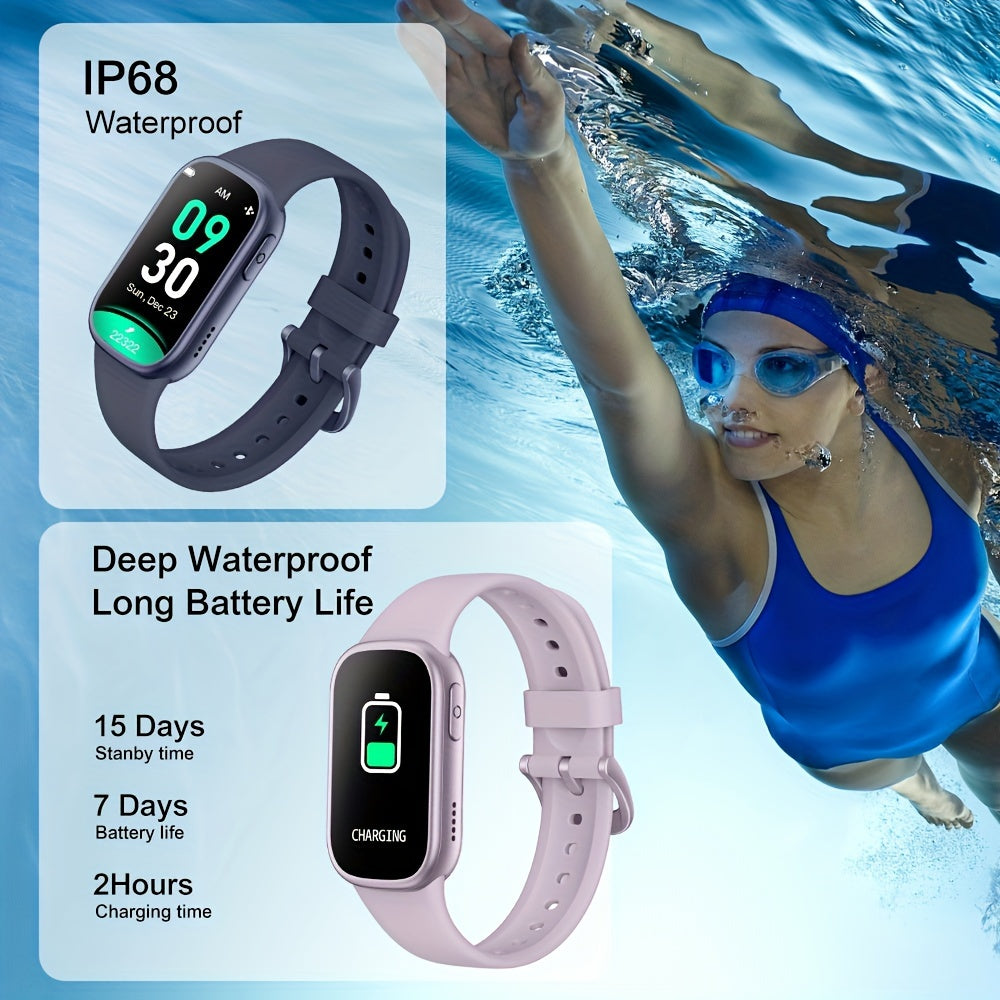 Waterproof Fitness Smartwatch - Long Lasting Sports Tracker