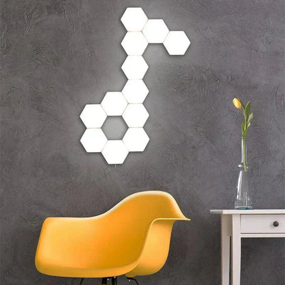 Stylish HexaLume Table Lamp - Fesara