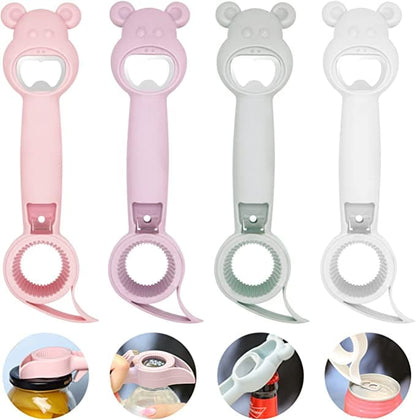 Multifunctional 4-in-1 Bottle Opener Tool