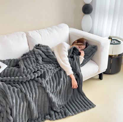 Soft Plush Winter Throw Blanket