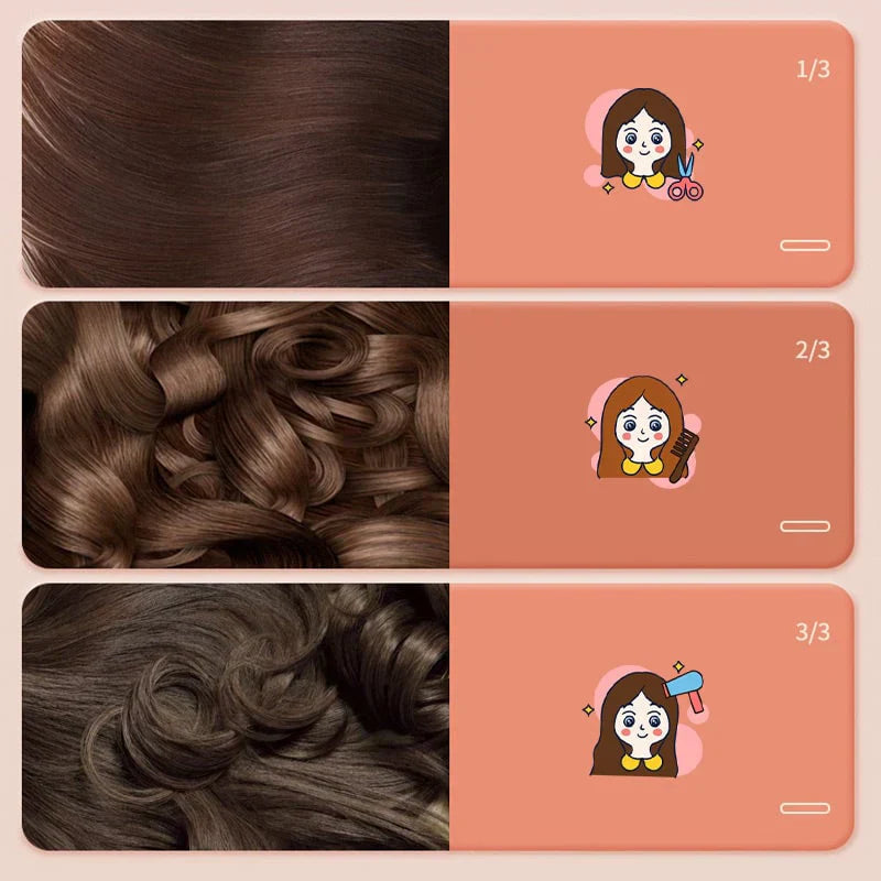 Portable Compact Curling Iron Set