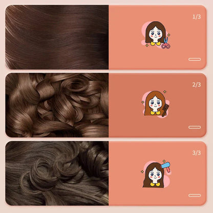 Portable Compact Curling Iron Set