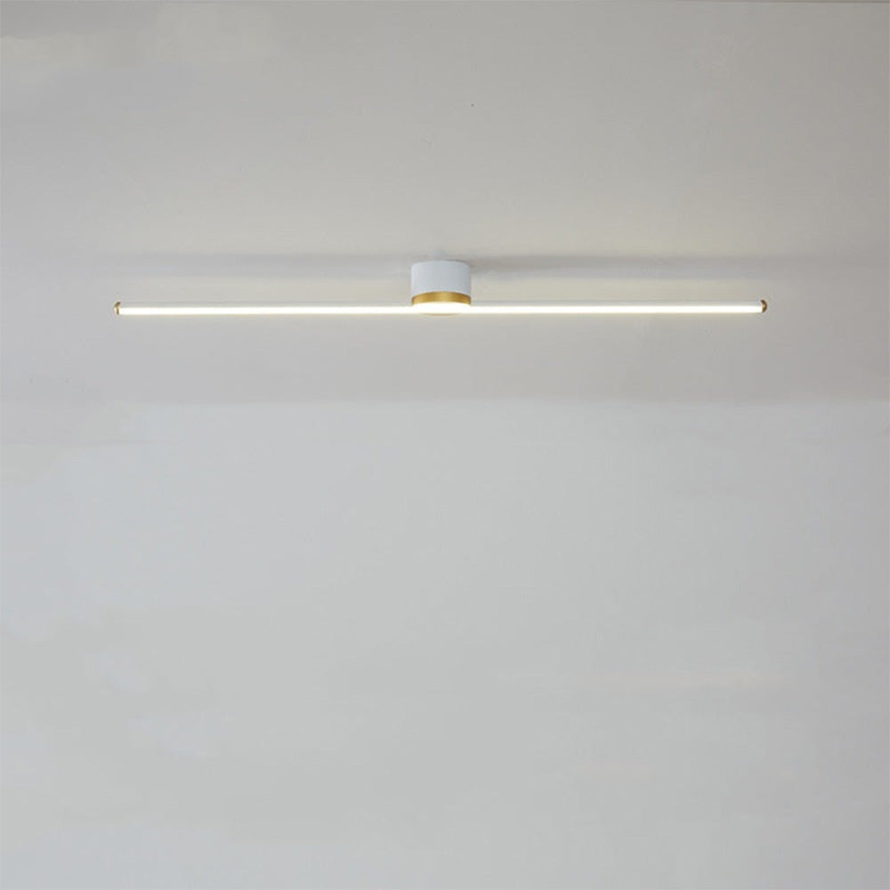 Sleek Contemporary LED Semi Flush Ceiling Lamp