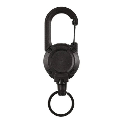 Retractable Outdoor Keychain with Steel Cable