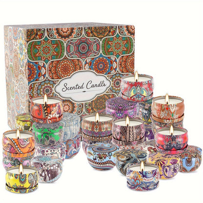 Relaxing Home Scented Candles with Fresh Fragrances