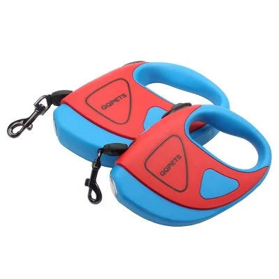 Comfortable LED Retractable Dog Leash with Soft Grip