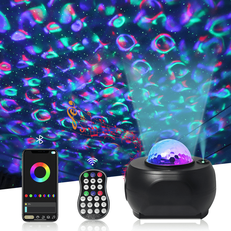 Cosmic Star Projector with Built-in Bluetooth Speaker