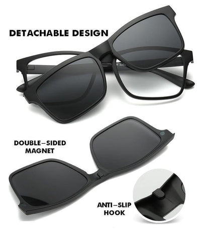 Versatile 5-in-1 Interchangeable Shades