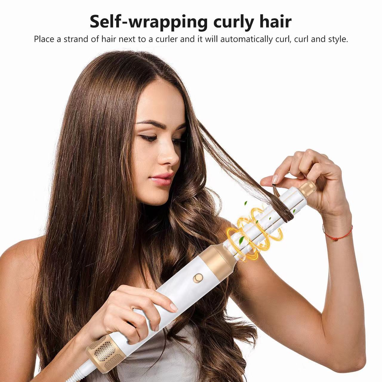 All-in-One Curling Iron Hair Styler Tool