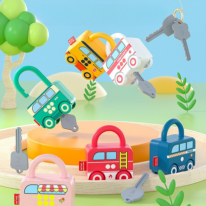 Educational Montessori Lock Toy for Kids