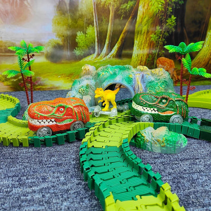 Fun Dinosaur Train Set with Extra Cars