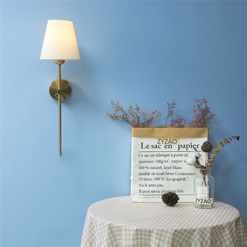 Elegant Battery Powered LED Wall Lamp
