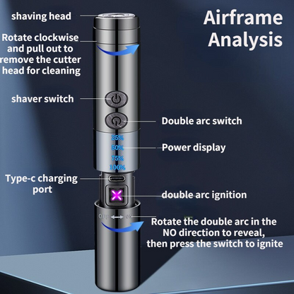 Fesara | Waterproof Portable Rechargeable Beard Clipper