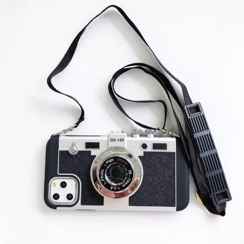 Vintage Style 3D Camera Phone Cover - Fesara
