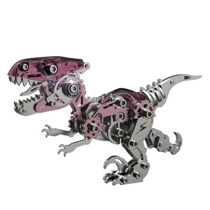 Colorful Wooden Dinosaur Jigsaw Puzzle