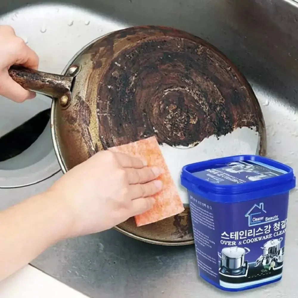 Heavy Duty Metal Cleaning Polish Paste 500g - Fesara
