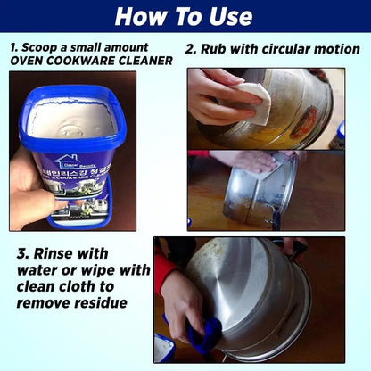 Heavy Duty Metal Cleaning Polish Paste 500g