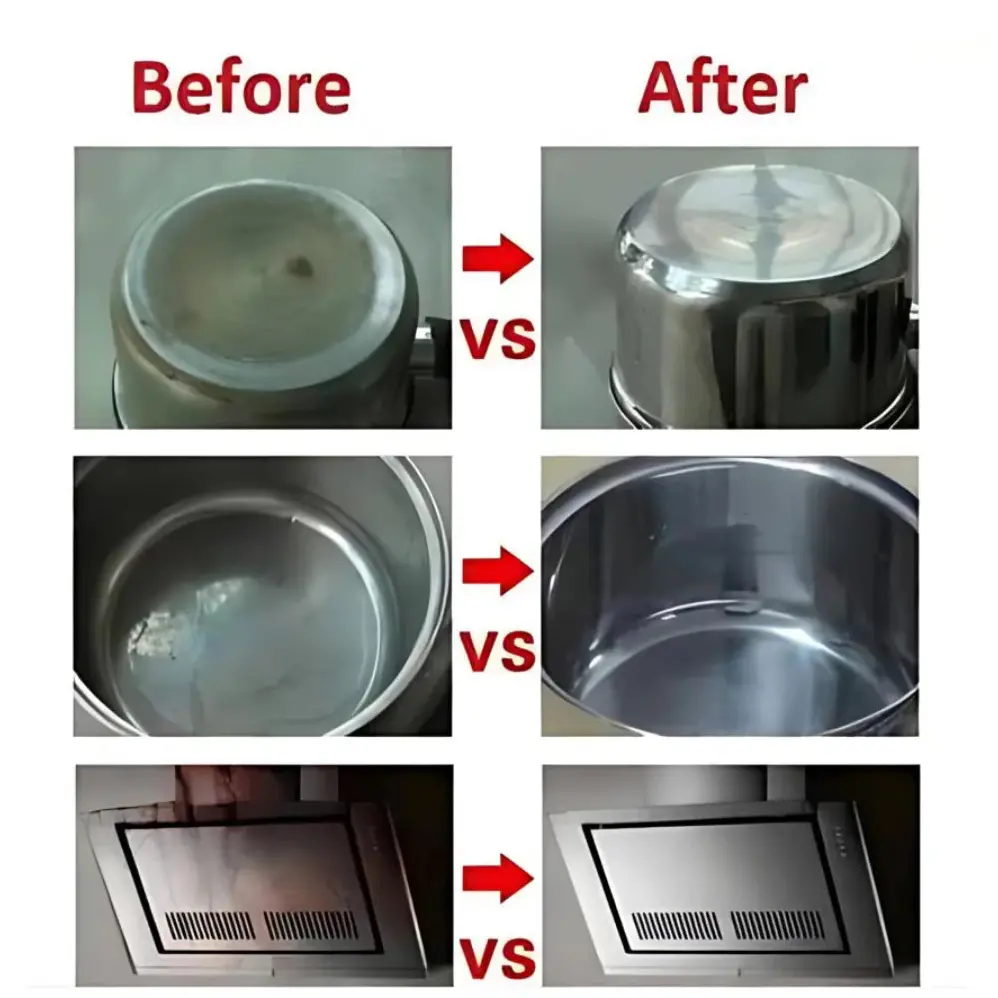 Heavy Duty Metal Cleaning Polish Paste 500g