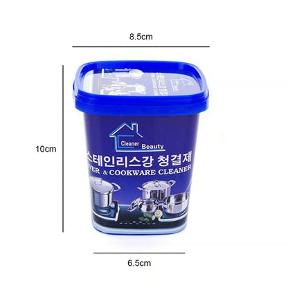Heavy Duty Metal Cleaning Polish Paste 500g