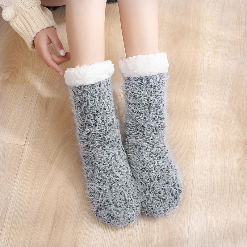 Cozy Non Slip Crew Socks