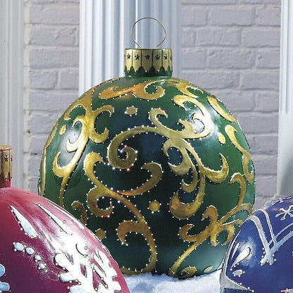 Festive Outdoor Christmas Inflatable Ball Decoration
